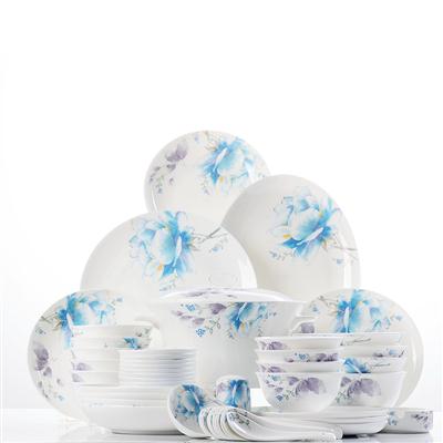 天天日老B48头聆听花开骨瓷礼品餐具套装
